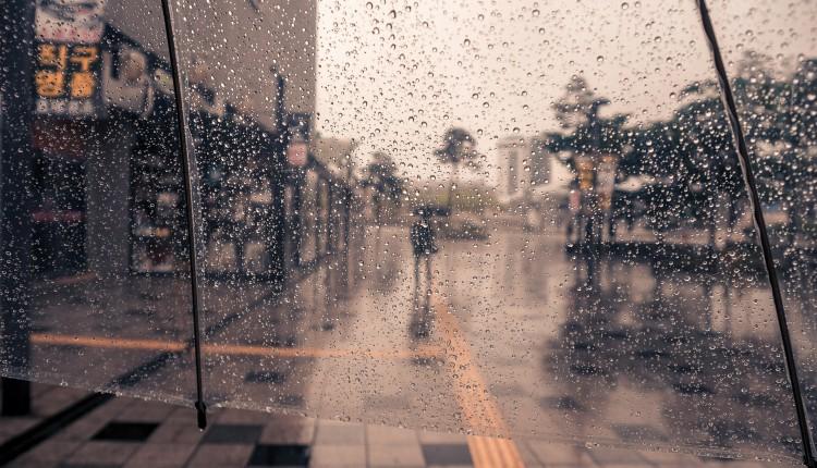 βροχή καιρός