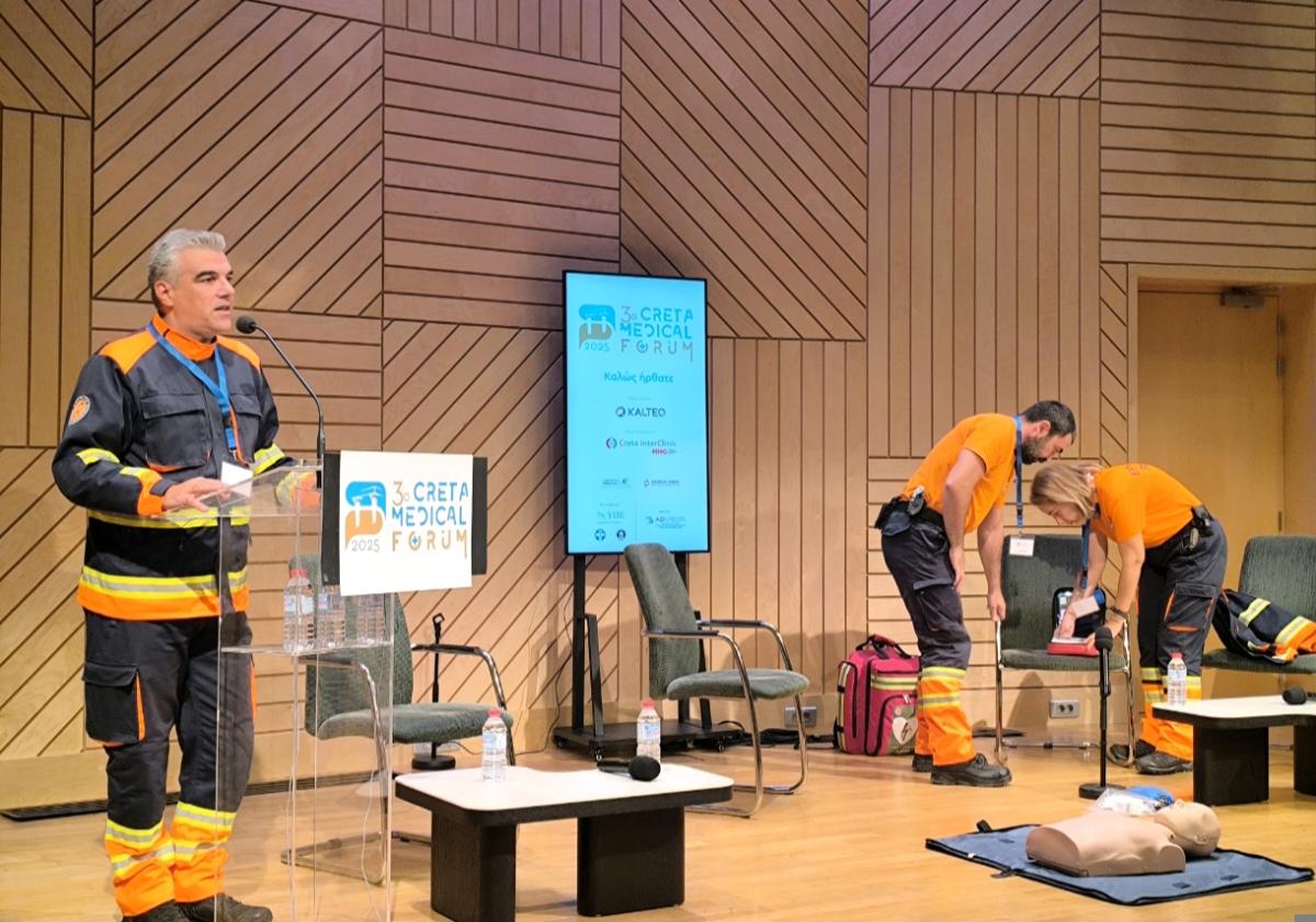 Με απόλυτη επιτυχία το 3ο Creta Medical Forum 2025 6 Με απόλυτη επιτυχία το 3ο Creta Medical Forum 2025