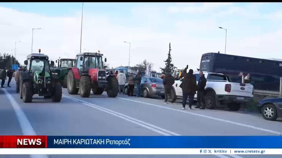 Σε δυναμικό κλοιό αγροτών και κτηνοτρόφων η Κρήτη