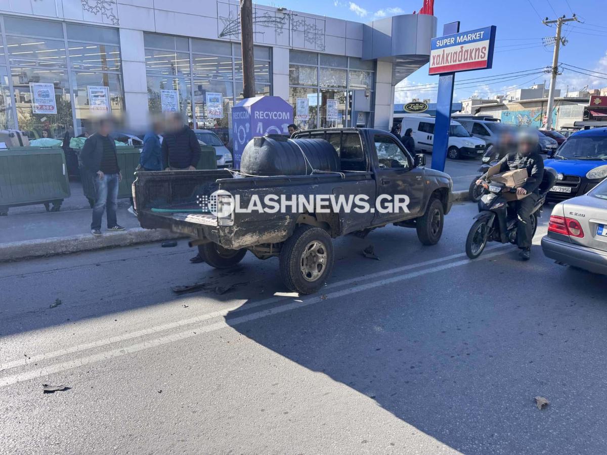 Σοβαρό τροχαίο στην Κρήτη: Σύγκρουση ΙΧ με μηχανάκι - Υπό μέθη ο οδηγός προσπάθησε να φύγει - Εικόνες 6 Σοβαρό τροχαίο στην Κρήτη: Σύγκρουση ΙΧ με μηχανάκι - Υπό μέθη ο οδηγός προσπάθησε να φύγει - Εικόνες