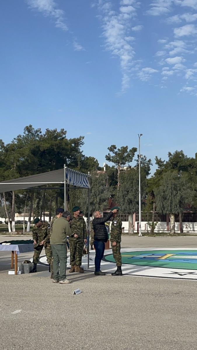 Υπερηφάνια στη Μεσαρά: Πράσινος μπερές για τον Στέλιο-Μύρο Κουτεντάκη - Συγκίνηση στην τελετή απονομής