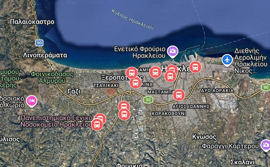 Δώδεκα νέες «έξυπνες» στάσεις στο Ηράκλειο με USB και ασύρματη φόρτιση κινητών - Δείτε που