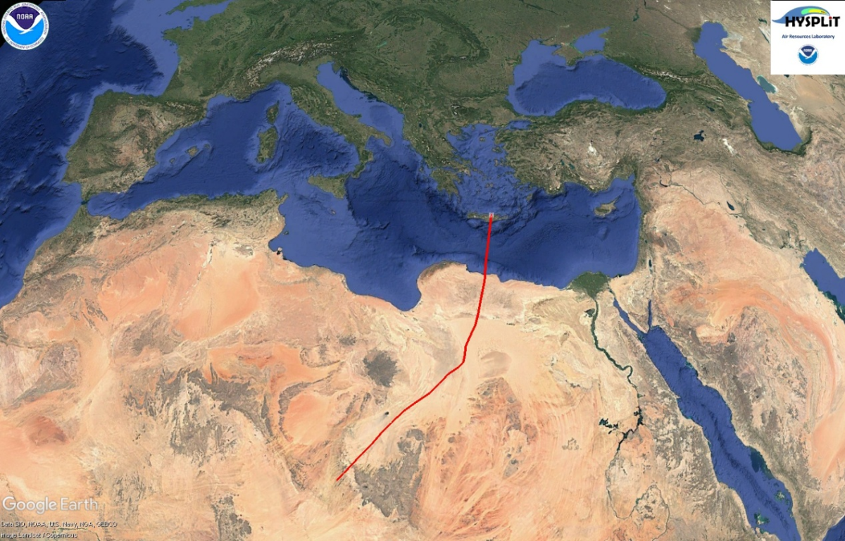 Σοκ από τις μετρήσεις στην Κρήτη: «Τρέλανε» τα κοντέρ η αφρικανική σκόνη - Δείτε τα εφιαλτικά νούμερα