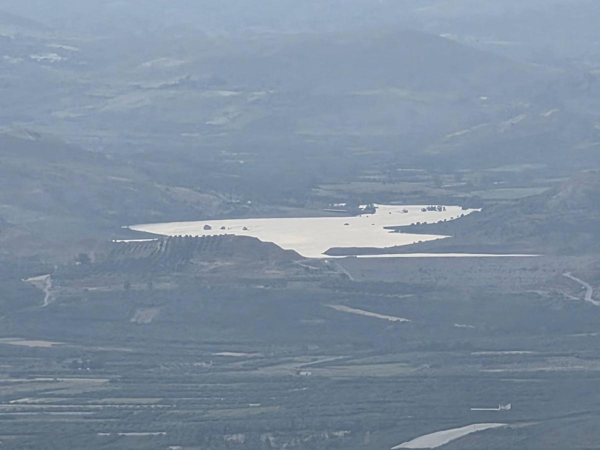 Τα «γεννητούρια» μιας νέας λίμνης στην Μεσαρά: Εντυπωσιακές εικόνες