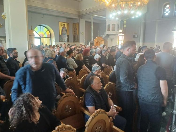 Τυμπάκι: Σε κλίμα βαθιάς οδύνης αποχαιρετούν την Ειρήνη Σβυρινάκη - Κατάμεστος ο Άγιος Τίτος στο τελευταίο «αντίο»
