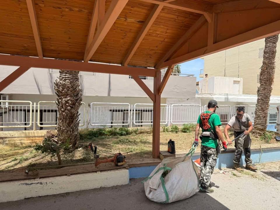 Ηράκλειο: Μεγάλη επιχείρηση πρασίνου και καλλωπισμού σε πάρκα, πλατείες και σχολεία (pics) 7 Ηράκλειο: Μεγάλη επιχείρηση πρασίνου και καλλωπισμού σε πάρκα, πλατείες και σχολεία (pics)
