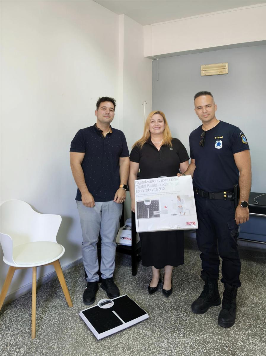 Αναβάθμιση υπηρεσιών για τους αστυνομικούς του Ηρακλείου: Η νέα δωρεά της Ένωσης