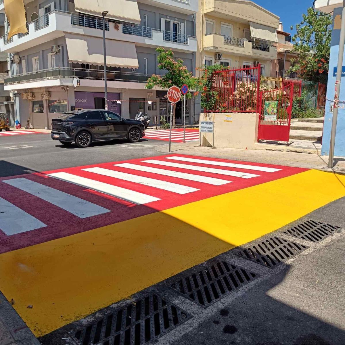 Μεταμορφώνονται οι δρόμοι στο Ηράκλειο: Αυτές είναι οι 27 υπερυψωμένες διαβάσεις πεζών - Τι πρέπει να κάνουν οι οδηγοί 8 Μεταμορφώνονται οι δρόμοι στο Ηράκλειο: Αυτές είναι οι 27 υπερυψωμένες διαβάσεις πεζών - Τι πρέπει να κάνουν οι οδηγοί