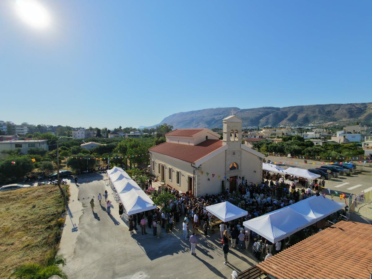 Ιστορική ημέρα για την Κρήτη: Εγκαινιάστηκε ο Ιερός Ναός του Οσίου Παϊσίου