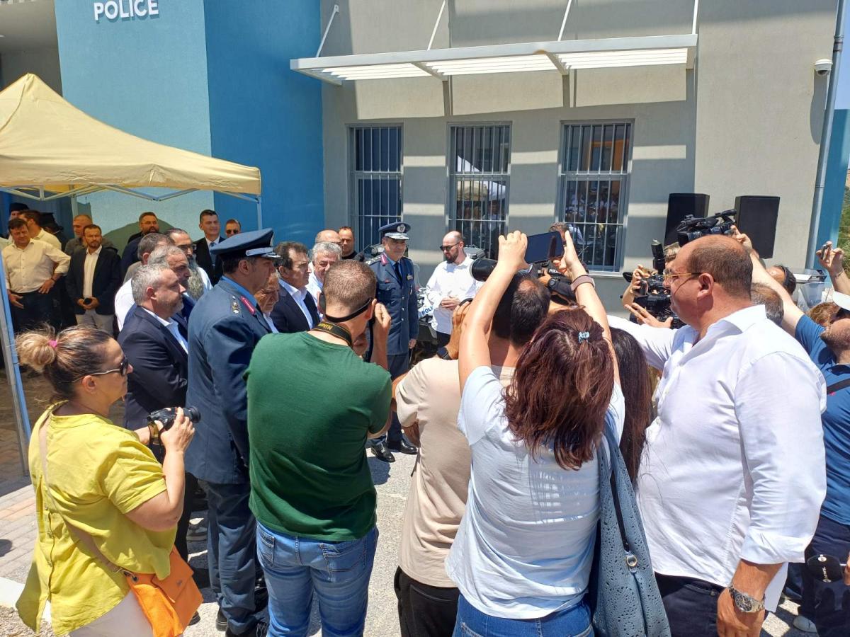 Μεσαρά: Εγκαίνια στην νέα Υποδιεύθυνση Αστυνομίας παρουσία Χρυσοχοΐδη - Δείτε εικόνες