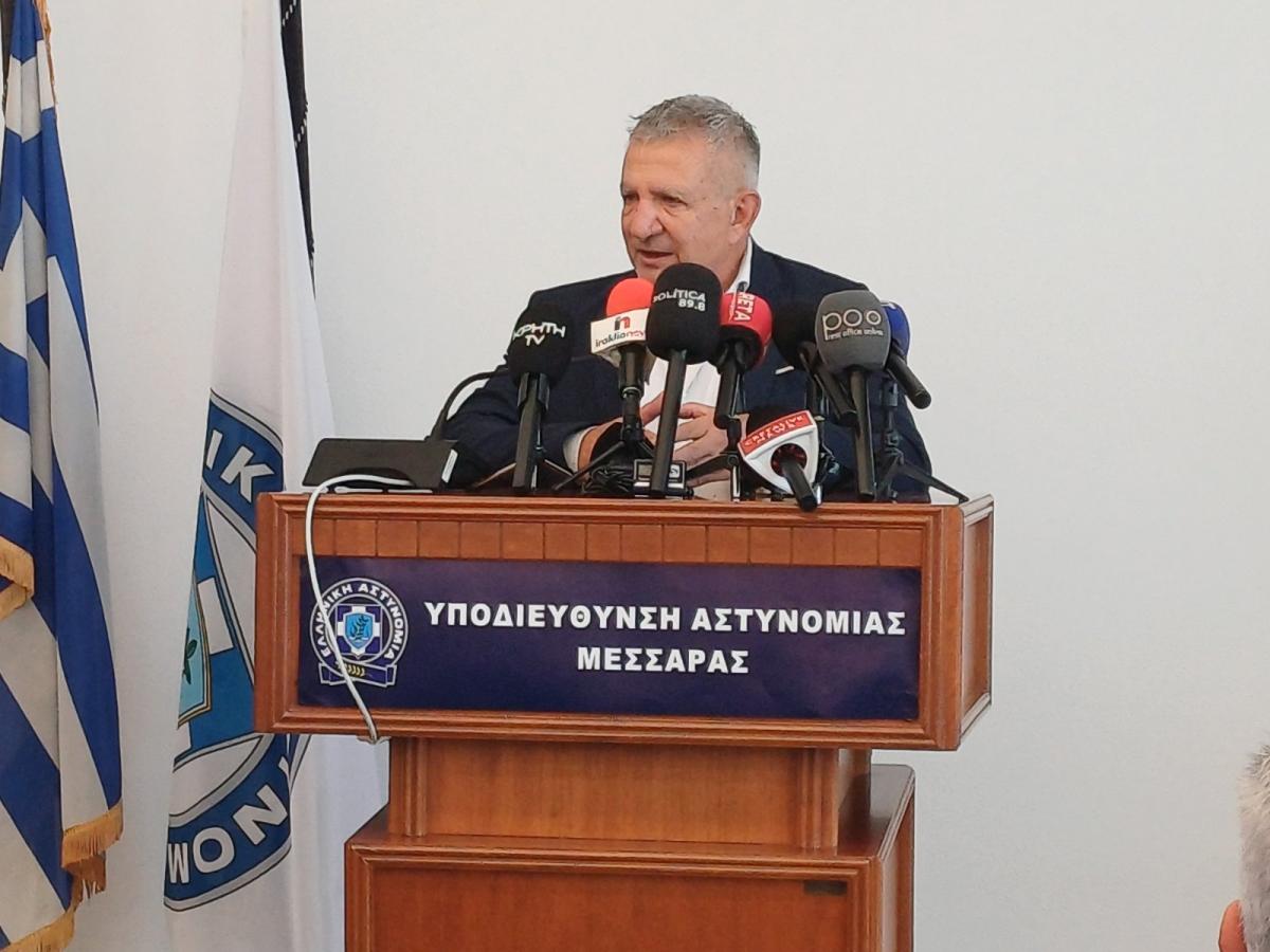Νέα εποχή για την αστυνόμευση στη Μεσαρά – Εγκαινιάστηκε η Υποδιεύθυνση Αστυνομίας Μοιρών παρουσία Χρυσοχοΐδη 11 Νέα εποχή για την αστυνόμευση στη Μεσαρά – Εγκαινιάστηκε η Υποδιεύθυνση Αστυνομίας Μοιρών παρουσία Χρυσοχοΐδη