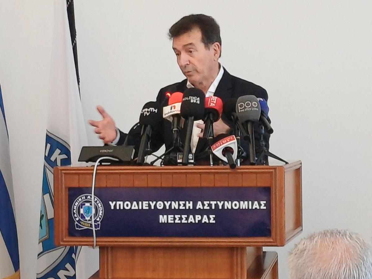 Νέα εποχή για την αστυνόμευση στη Μεσαρά – Εγκαινιάστηκε η Υποδιεύθυνση Αστυνομίας Μοιρών παρουσία Χρυσοχοΐδη 8 Νέα εποχή για την αστυνόμευση στη Μεσαρά – Εγκαινιάστηκε η Υποδιεύθυνση Αστυνομίας Μοιρών παρουσία Χρυσοχοΐδη