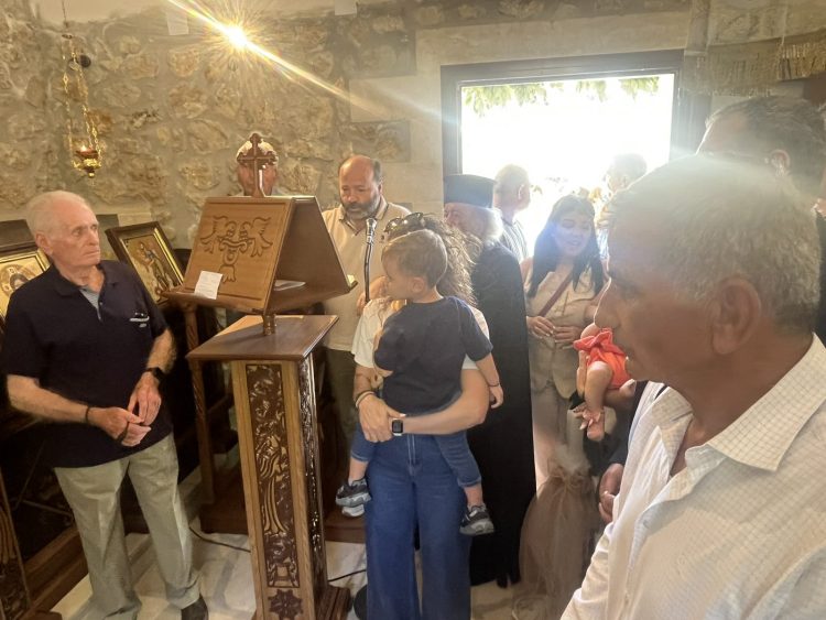 Κλησίδι Αμαρίου: Ο Άγιος Νεκτάριος απέκτησε το δικό του «σπίτι» – Συγκίνηση στα εγκαίνια (εικόνες και βίντεο)